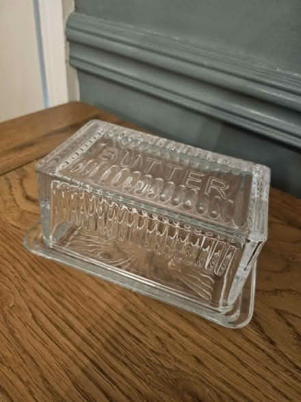 Photo of free Glass Butter Dish (Chard, Somerset) #1