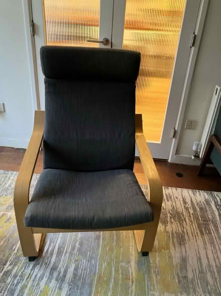 Photo of free IKEA poang chair and footstool (Foxton) #2