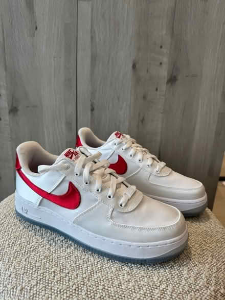 Photo of free Nike Air Force 1 ‘07 – White/Red (N4 3FT) #1