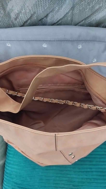 Photo of free tan handbag (dorset BH12) #4