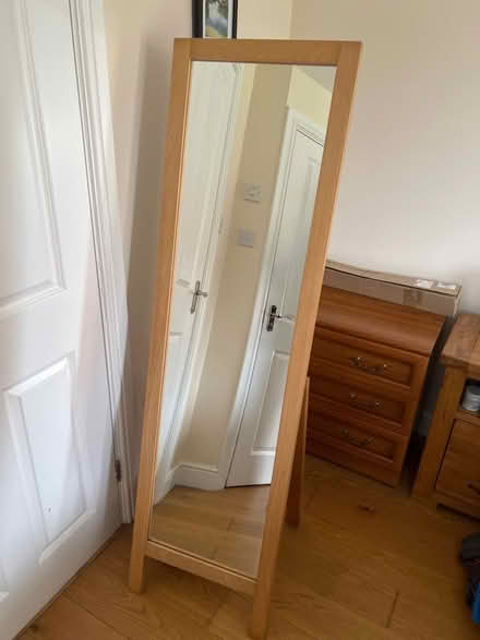 Photo of free Free standing mirror (Wootton OX13) #1
