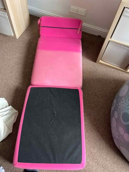 Photo of free Child's foam sleepover bed (Leckhampton) #2