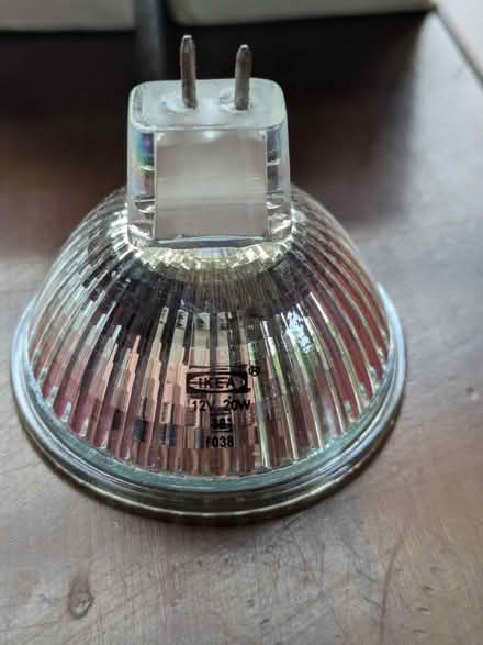 Photo of free 6x Halogen bulbs 12V 20W MR16 (Woodham Ferrers CM3) #2