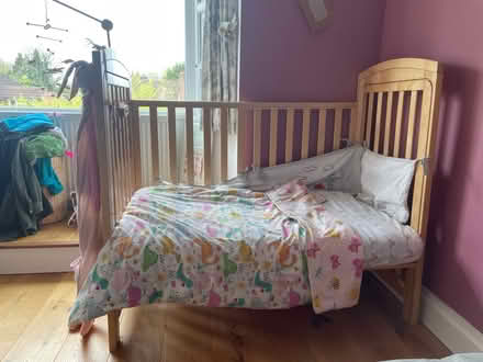 Photo of free Toddler bed + bedding (Selsdon, South Croydon CR2) #4