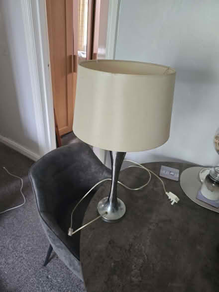 Photo of free Lamp with cream shade (Bramley LS13) #1