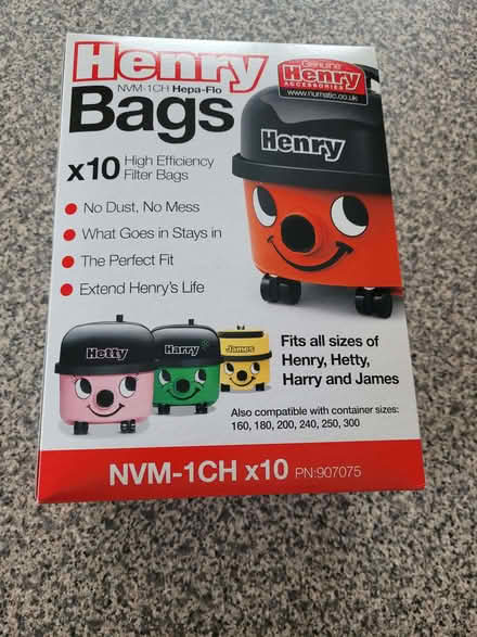 Photo of free Henry Vacuum filter bags (Writtle CM1) #1