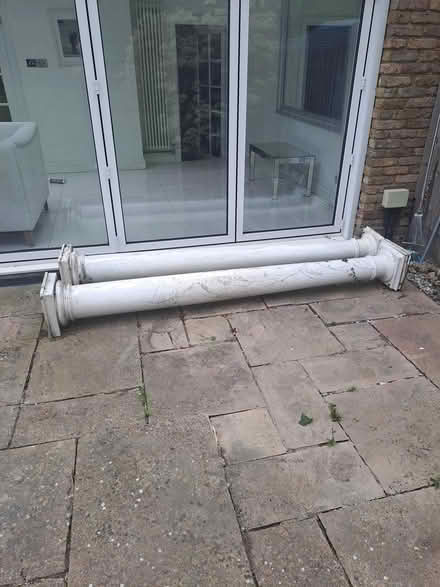 Photo of free 2 fiberglass pillars (Mill Hill London NW7) #2