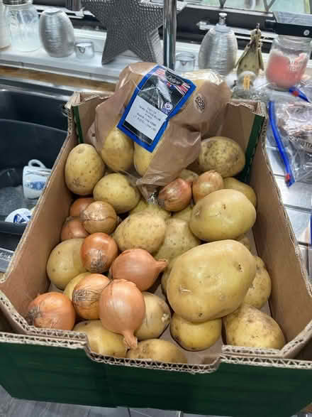 Photo of free Potatoes and onions (N7 9TG) #1