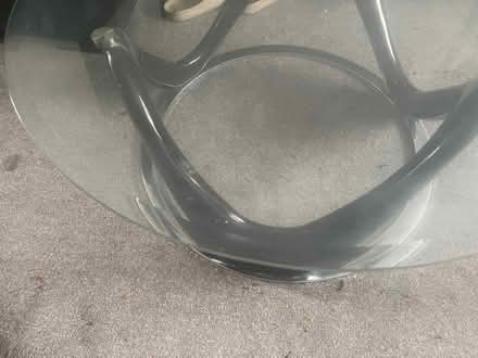 Photo of free Round Glass coffee table (TW19) #2