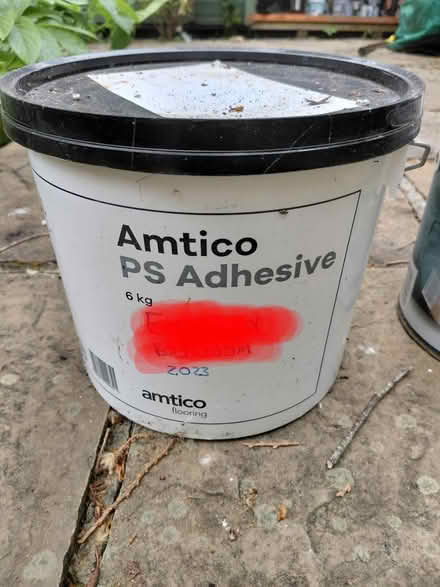 Photo of free Amtico tile adhesive 3/4 tub KT3 (New Malden KT3) #1
