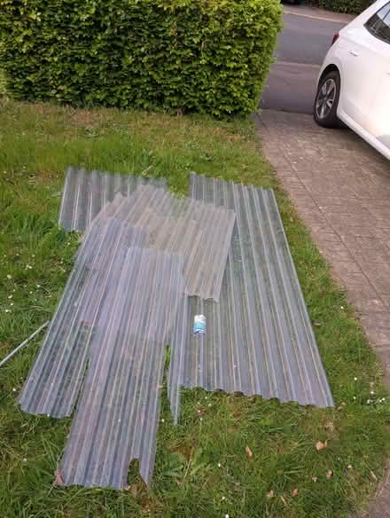 Photo of free Pieces of corrugated PVC (Haldens AL7) #1