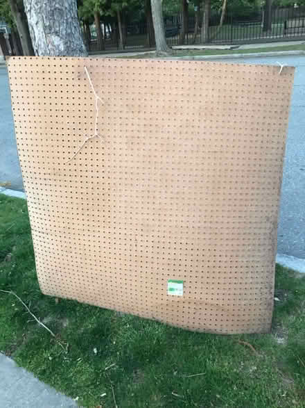 Photo of free Small styrofoam cooler & pegboard (132 humboldt Ave providence) #4