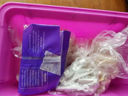 Photo of free Curtain hooks in pink box (Kendal LA9) #1