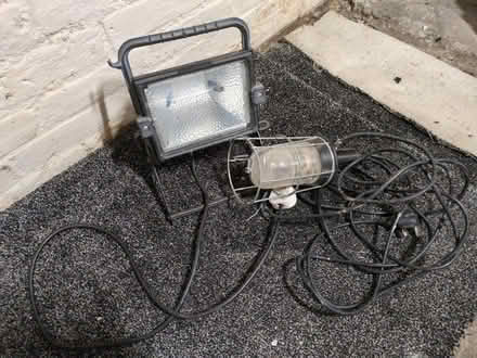 Photo of free Worker lamps - need bulbs (Chatham ME5) #1