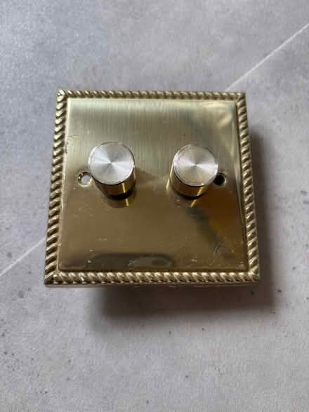Photo of free Brass dimmer switch (Peachcroft OX14) #1