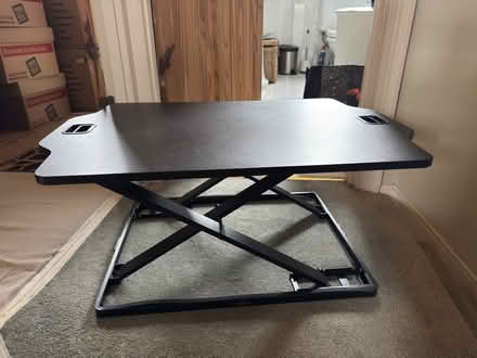 Photo of free Desk worktop riser (adjustable height) up to standing (Newbury Park IG2) #2