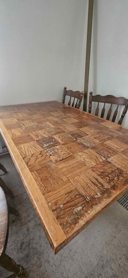 Photo of free Table and 4 chairs and sitting room furniture (Wormholt W12) #2