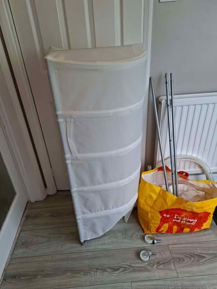 Photo of free Ikea PS White portable wardrobe/storage units x2 (Kingsclere RG20) #3