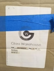 Photo of free Frameless shower glass 32.5 x 58.25 (nyc) #2
