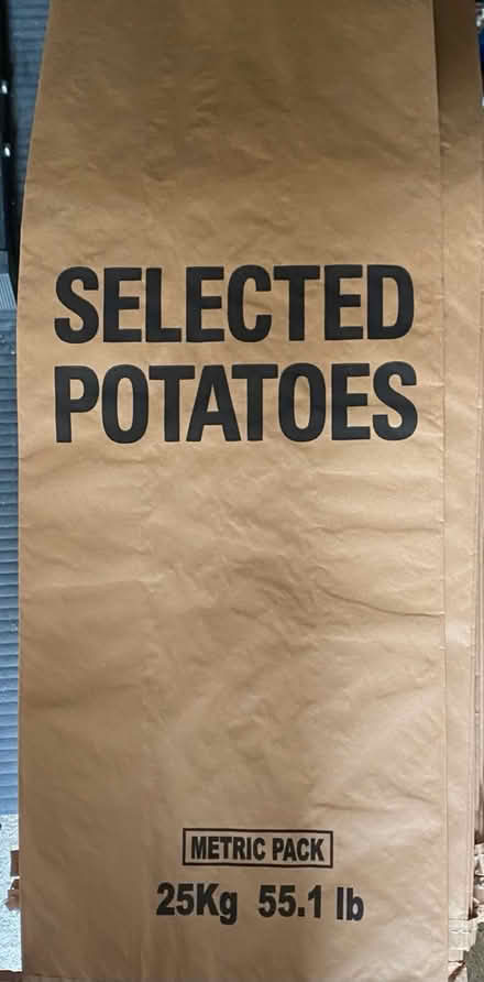 Photo of free Potato sacks (Middle Barton OX7) #1