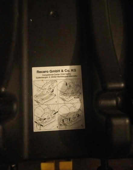 Photo of free Recaro iso fix car seat base (Nottingham NG3) #3