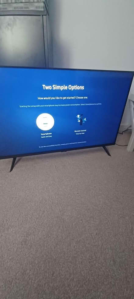 Photo of free Samsung TV (Great Blakenham Ipswich) #2