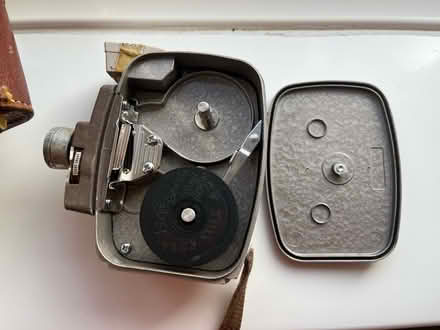 Photo of free Vintage movie camera & leather case (Longton ST3) #3