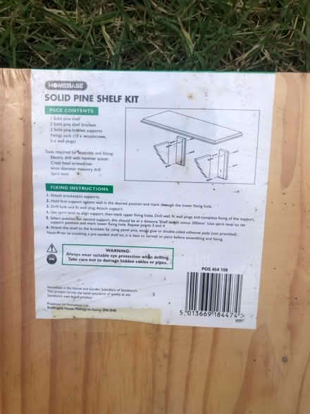 Photo of free Pine shelf kit (Shoreham Beach. BN43) #4