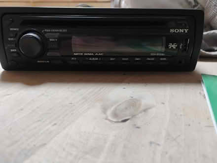 Photo of free Sony car radio, CD and USB input (Dumbarton road La13bx) #1