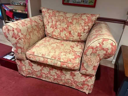 Photo of free Large couch and Loveseat (Near The Fx Co Pkwy and Ox Rd) #1