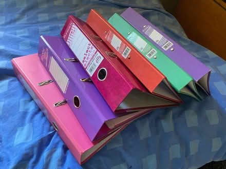 Photo of free Assorted A4 lever arch files (Caversham RG4) #1