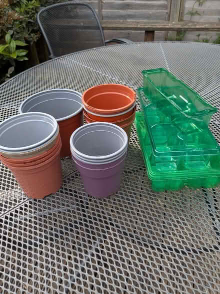 Photo of free Plastic plant pots (Beulah Hill SE19) #1