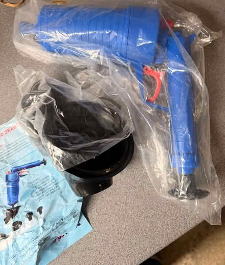 Photo of free New air powered drain clean kit (CH43) #2
