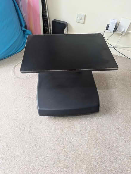 Photo of free Black Table on Wheels — 2 Shelves (Summertown OX2) #2