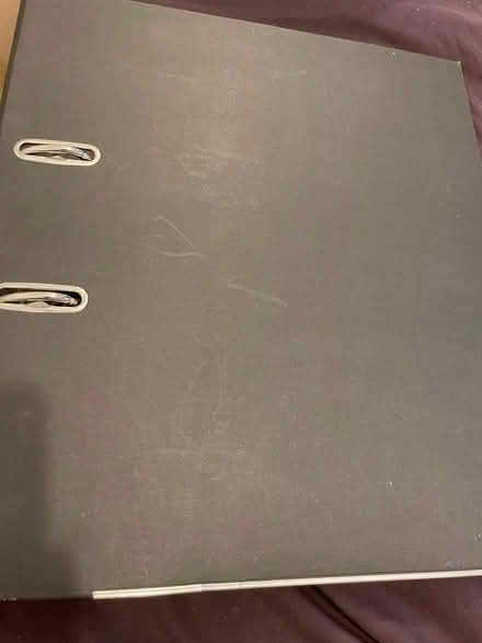 Photo of free 2 large binders (Wandsworth SW18) #1