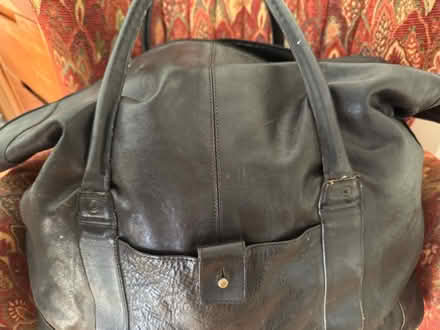 Photo of free Large leather bag broken zipper (Gleneagles area, Wboro NN8) #2