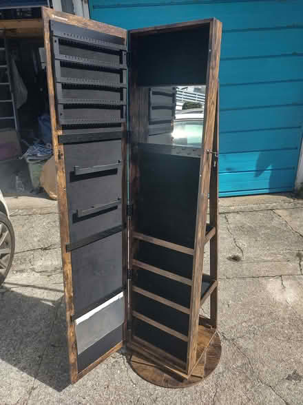 Photo of free Full length mirror / Jewellery cabinet on rotating base (Looe PL13) #3