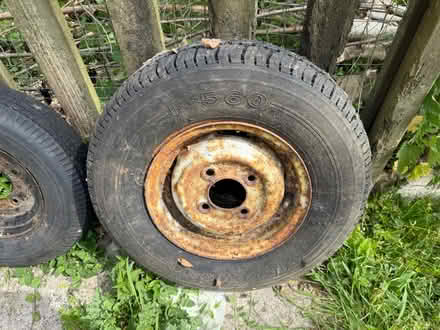Photo of free 3 tyres / wheels firestone redstein (BN7) #2