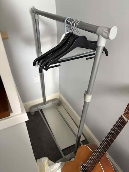 Photo of free Clothes Rail and hangers (Douglas IM2) #1