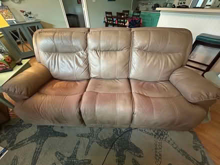 Photo of free Electric reclining sofa & love seat (League City, TX) #3