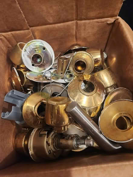 Photo of free Brass doorknobs, used (Central San Rafael) #1