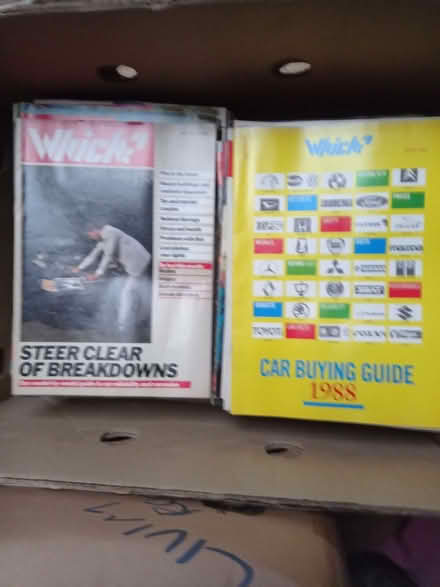 Photo of free Ancient Which? magazines for collector. (Holmfirth HD9) #1
