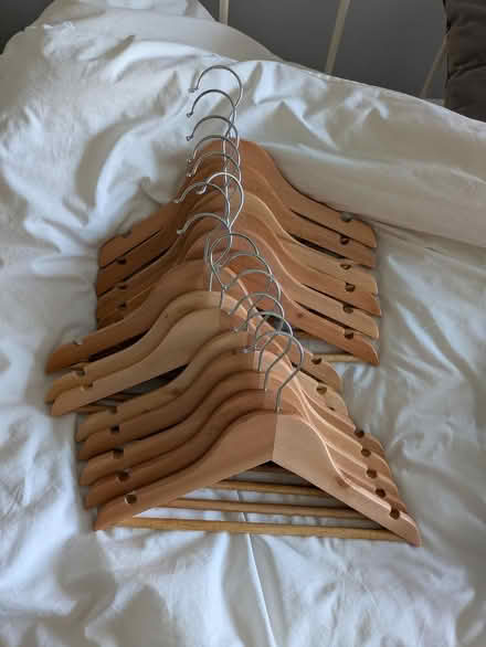 Photo of free Children's wooden hangers (Thorpe bay SS1) #1