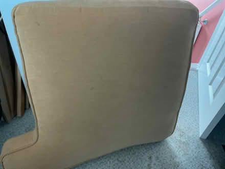Photo of free Two sofa cushions honey coloured good condition (Bevendean BN2) #2