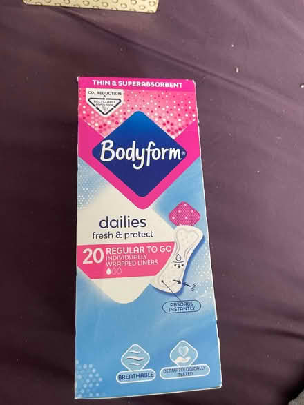 Photo of free Feminine hygiene panty liners (Wandsworth SW18) #1