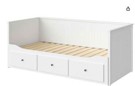 Photo of free Ikea Hemnes day-bed frame with 3 drawers (Wormholt W12) #1