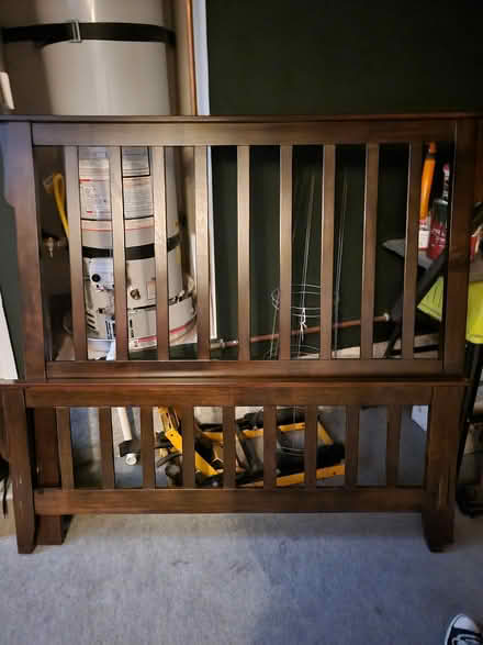 Photo of free Complete Bed Frame, Headboard, etc (Corona Hills) #1