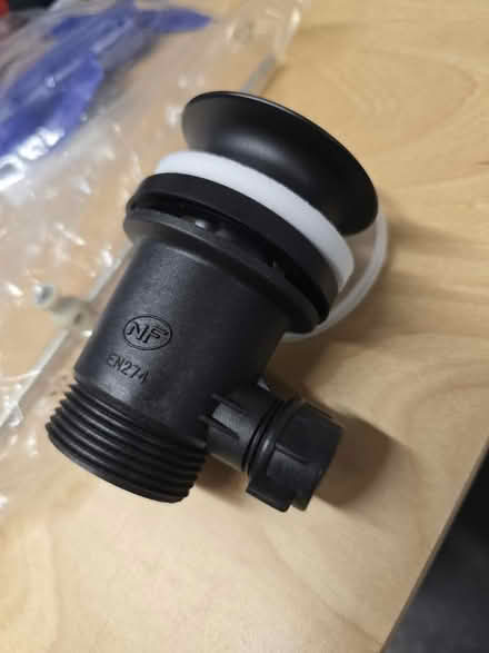 Photo of free Hansgrohe black skink waste (EN5) #2