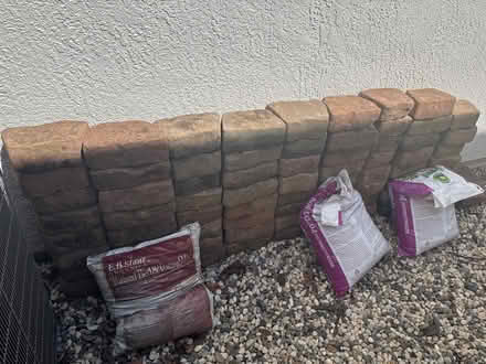 Photo of free Garden retaining wall blocks (West Roseville) #1