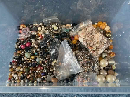 Photo of free Box of beads and some charms (Winson Green B18) #1